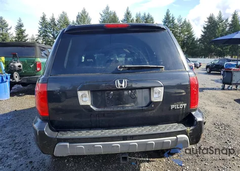 2005 Honda Pilot Ex из США, поврежденный, VIN 5FNYF18445B016547